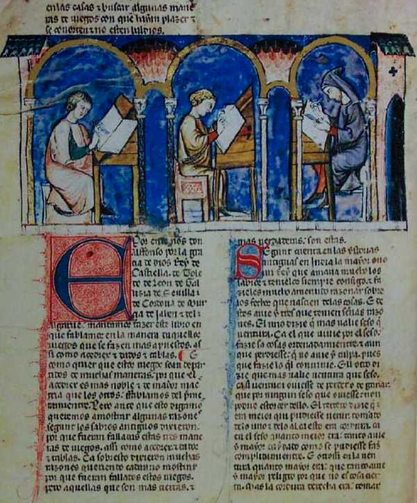 The Book written by 3 Monks (f. 1v)